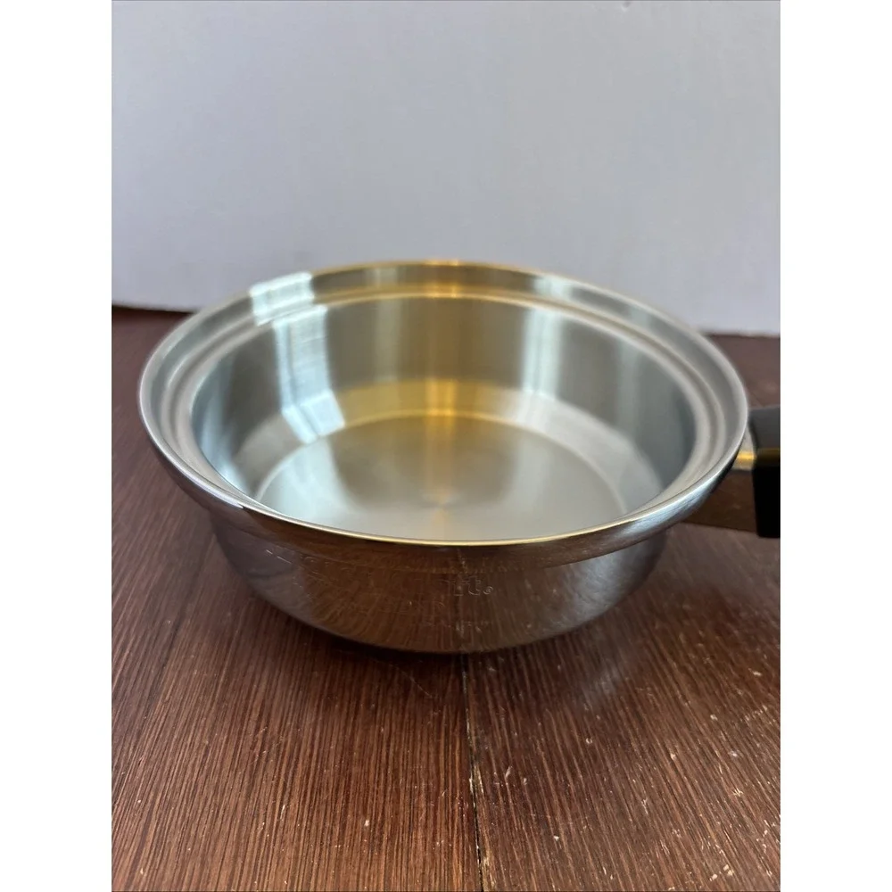 Kitchen Craft West Bend Stainless Steel Saucepan 1‎ QT No Lid USA Cookware Pan